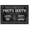 Pancarte personnalisée photobooth ardoise