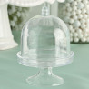 La mini cloche sur socle en plastique 0