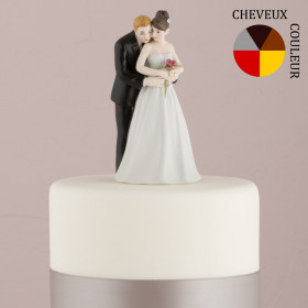 La figurine couple enlacé
