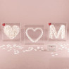 La boîte à voeux transparente coeur 1 La boîte à voeux transparente coeur 1