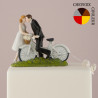 La figurine couple à vélo 0