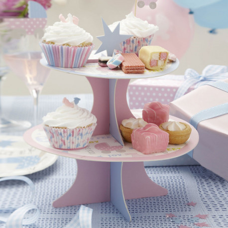 La desserte à cupcake baby shower La desserte à cupcake baby shower