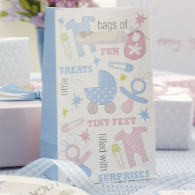 Les sacs en papier baby shower