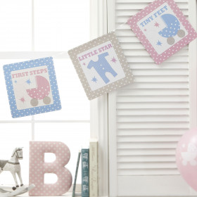 La bannière baby shower