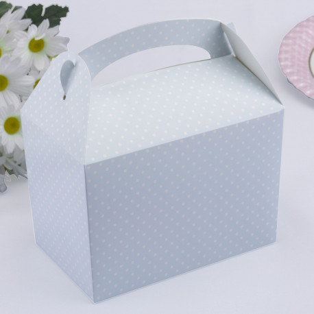 Les 8 boîtes à gâteau rose à pois Les 8 boîtes à gâteau rose à pois