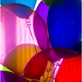 le ballon cristal transparent (10 coloris)