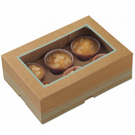 Les 2 boîtes à gâteaux kraft