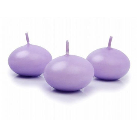 Les 5 bougies flottantes blanches Les 5 bougies flottantes blanches