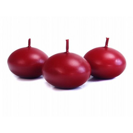 Les 5 bougies flottantes ivoires Les 5 bougies flottantes ivoires