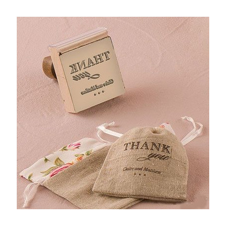Le tampon personnalisé thank you
