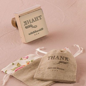 Le tampon personnalisé thank you