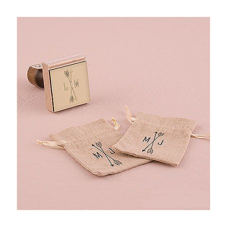 Le tampon personnalisé flèche