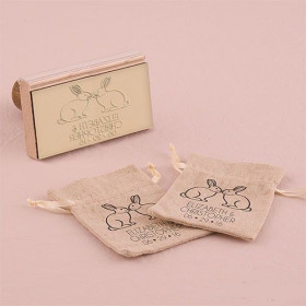 Le tampon personnalisé lapin