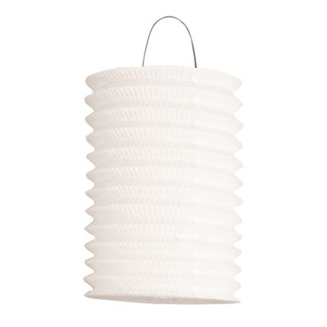 Le lampion cylindrique blanc Le lampion cylindrique blanc