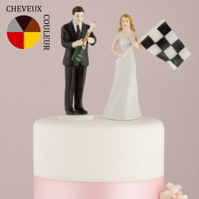 La figurine de mariage formule 1