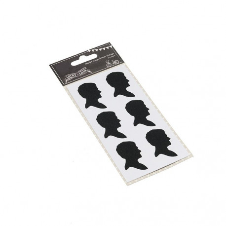 Les 12 stickers silhouette homme Les 12 stickers silhouette homme