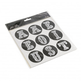 Les stickers alphabet 5cm