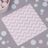 Les 20 serviettes chevron rose 0 Les 20 serviettes chevron rose 0