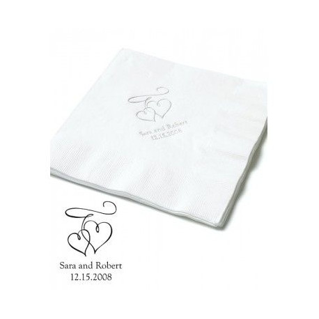 Les 100 serviettes personnalisées flocon