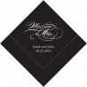 Les 100 serviettes personnalisées mr & mrs 0 Les 100 serviettes personnalisées mr & mrs 0