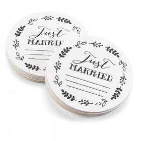 Les dessous de verre à messages écorce (par 25)