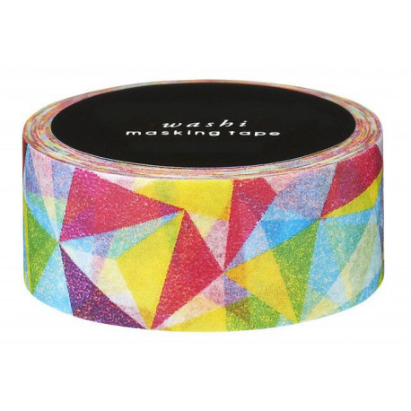 Le rouleau de washi tape géométrique Le rouleau de washi tape géométrique