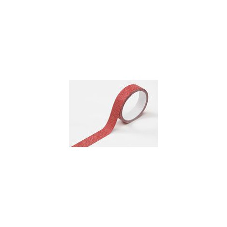Le ruban adhésif glitter rouge (glitter tape) Le ruban adhésif glitter rouge (glitter tape)