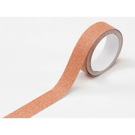 Le ruban adhésif glitter orange (glitter tape) Le ruban adhésif glitter orange (glitter tape)