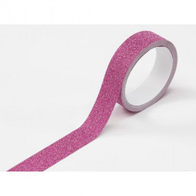 Le ruban adhésif glitter fuchsia (glitter tape)