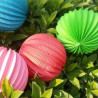 Le lampion accordéon en papier 20,3cm (10 coloris) 5