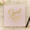Le livre d'or guestbook rose 2 Le livre d'or guestbook rose 2