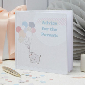 Livre d'or pour baby shower : cadre à messages - Décorations de mariage