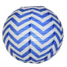 Le lampion en papier chevron 30cm 0