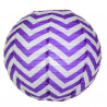 Le lampion en papier chevron 30cm 7
