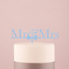 Le pic à gâteau Mr & Mrs 1