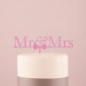 Le pic à gâteau Mr & Mrs 5