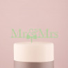 Le pic à gâteau Mr & Mrs 7