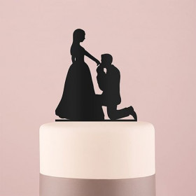 Le pic à gâteau princesse et prince