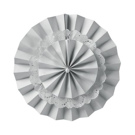 La rosace double et napperon en dentelle blanche, rose ou ivoire