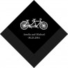 Les 80 serviettes personnalisées tandem 10,8x20cm 0 Les 80 serviettes personnalisées tandem 10,8x20cm 0