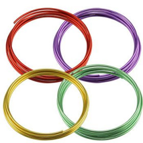 Le fil métallique 2mm sur 3m (9 coloris)