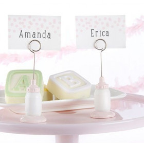 Le marque place biberon bleu