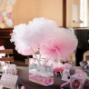 Les 2 pompons de tulle rose sur pic 0