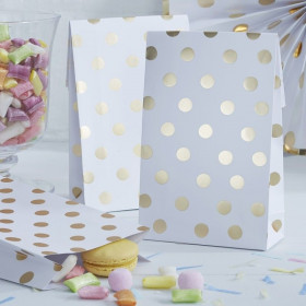 Le sac en papier personnalisé gâteau (par 25)