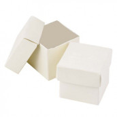 La boite à dragées cube blanc (par 25)