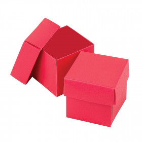 Les boites à dragées cube fuchsia (par 25)