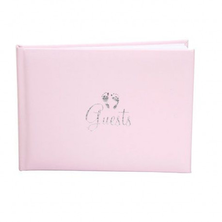 Livre D Or Bapteme Fille Couverture Rose Deco Bapteme