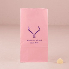 Le sac en papier personnalisé cerf (par 25)