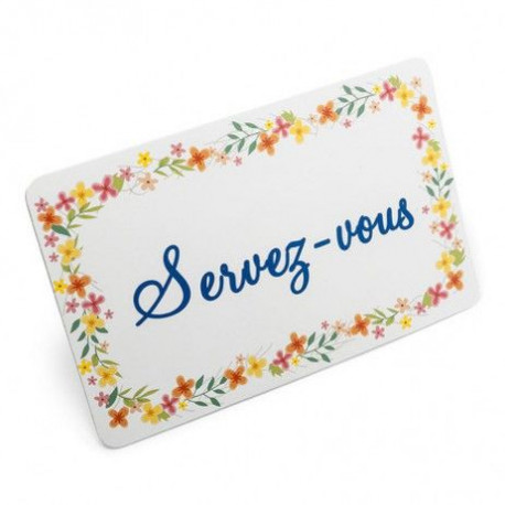 La pancartes champêtre servez vous La pancartes champêtre servez vous