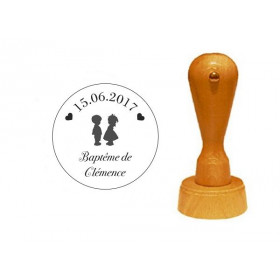 Le tampon personnalisé landau